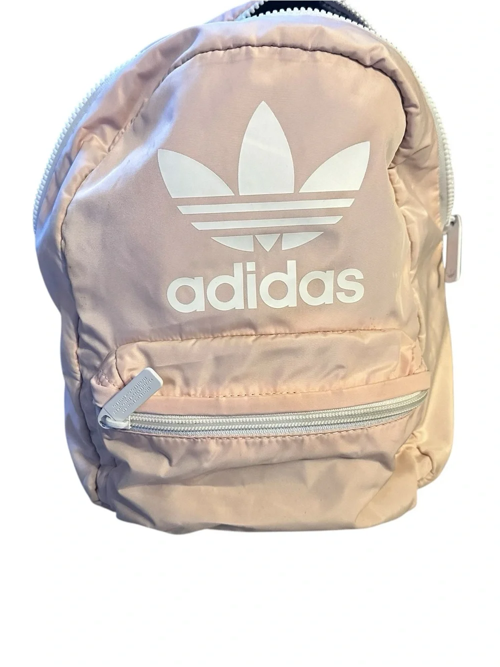 adidas Pale Pink Trefoil Mini Backpack - Picture 3 of 9